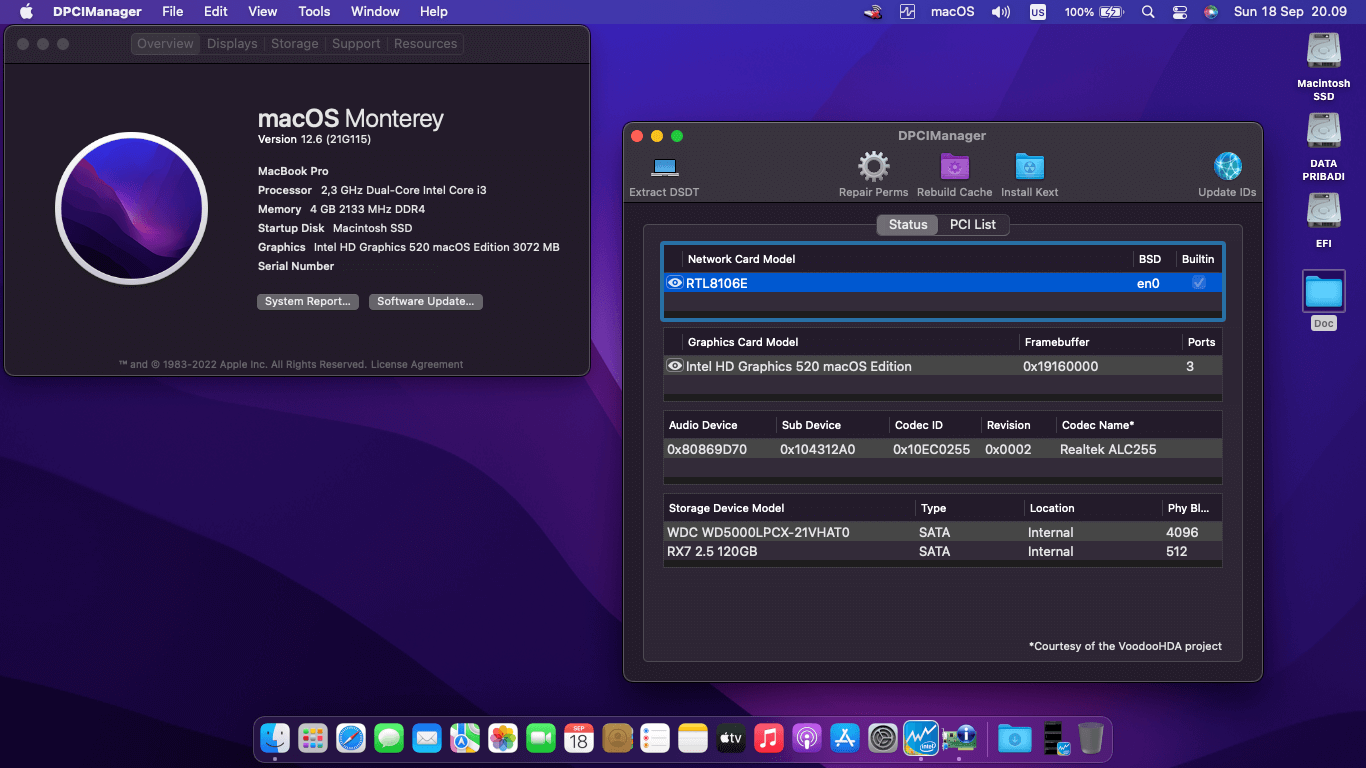 Asus X441UA WX330T [SkyLake   Intel HD 520 + I2C]   OpenCore 1